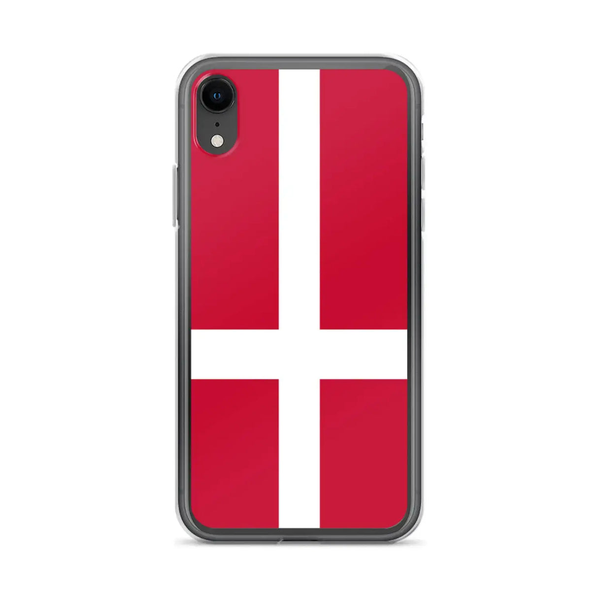 Coque iphone danemark souple motif drapeau antichoc