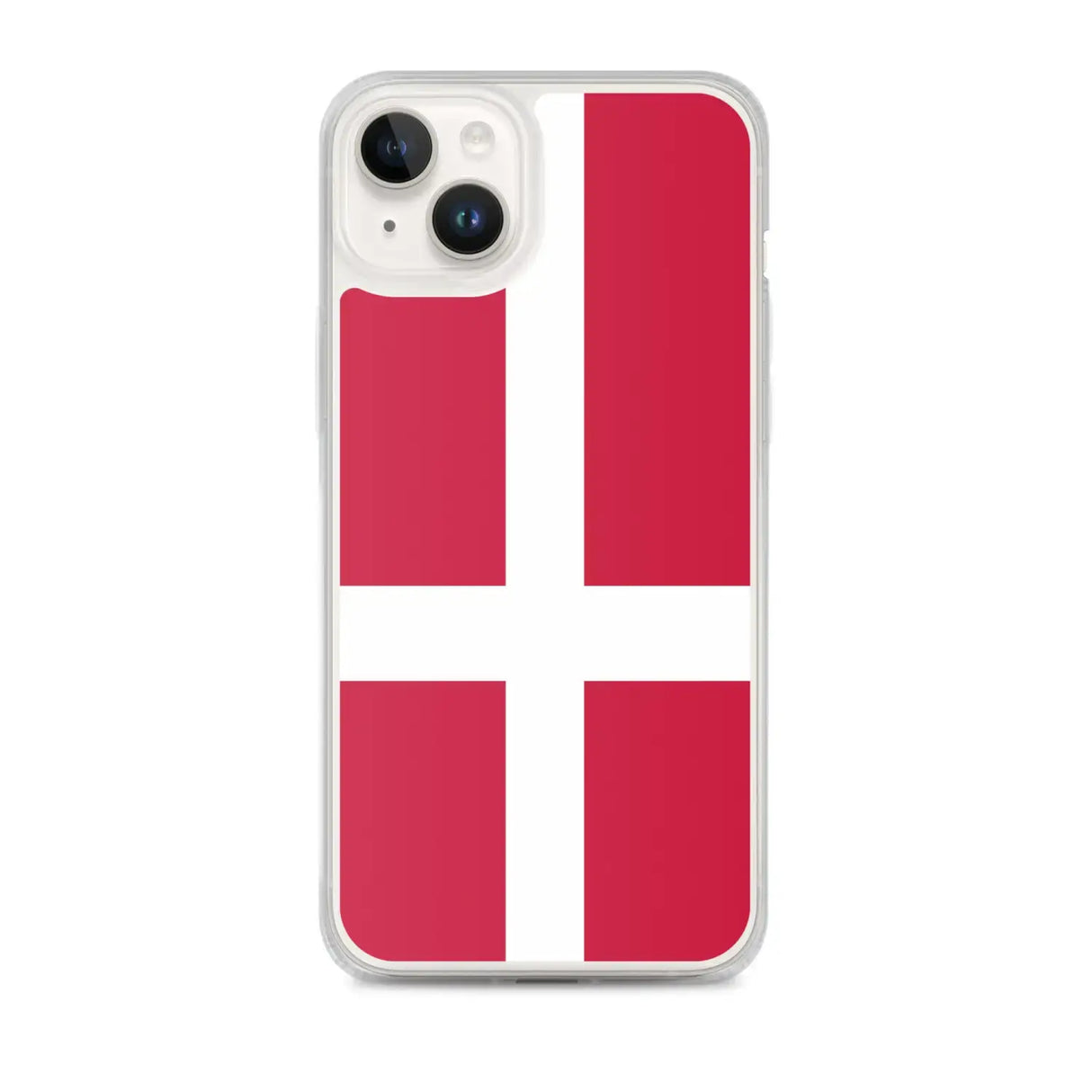 Coque iphone danemark souple motif drapeau antichoc