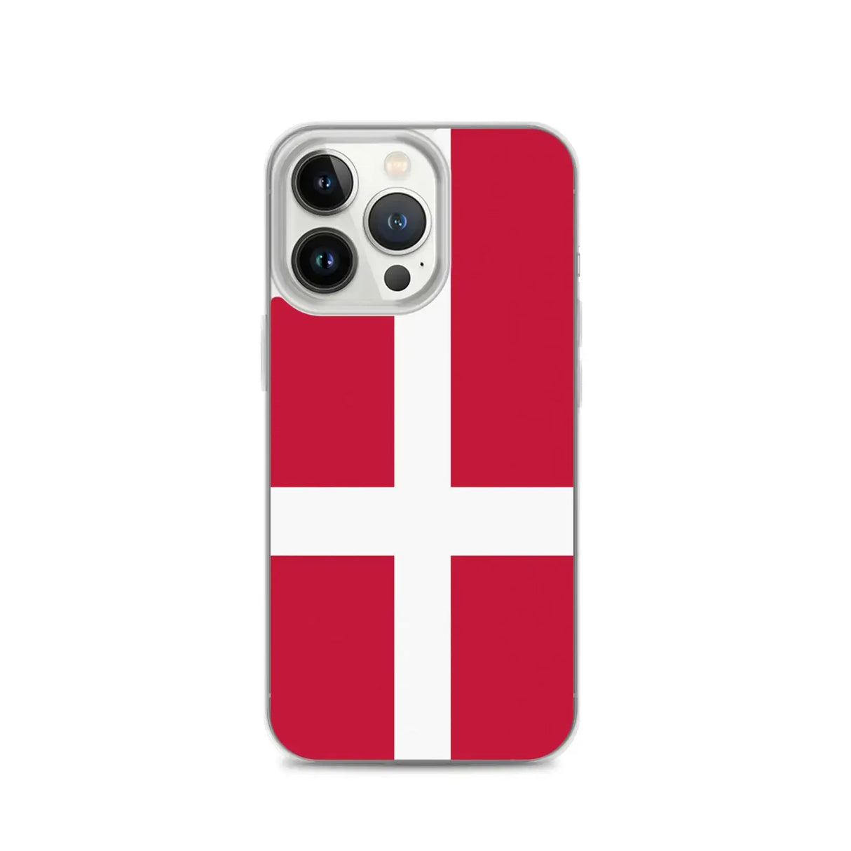 Coque iphone danemark souple motif drapeau antichoc