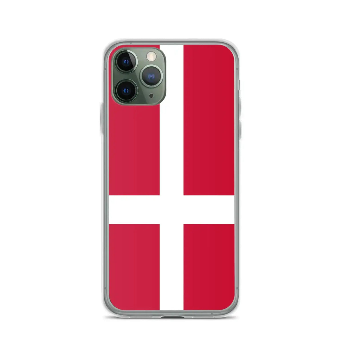 Coque iphone danemark souple motif drapeau antichoc