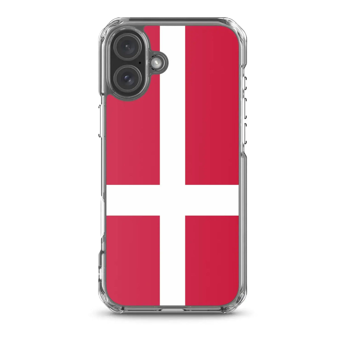 Coque iphone danemark souple motif drapeau antichoc