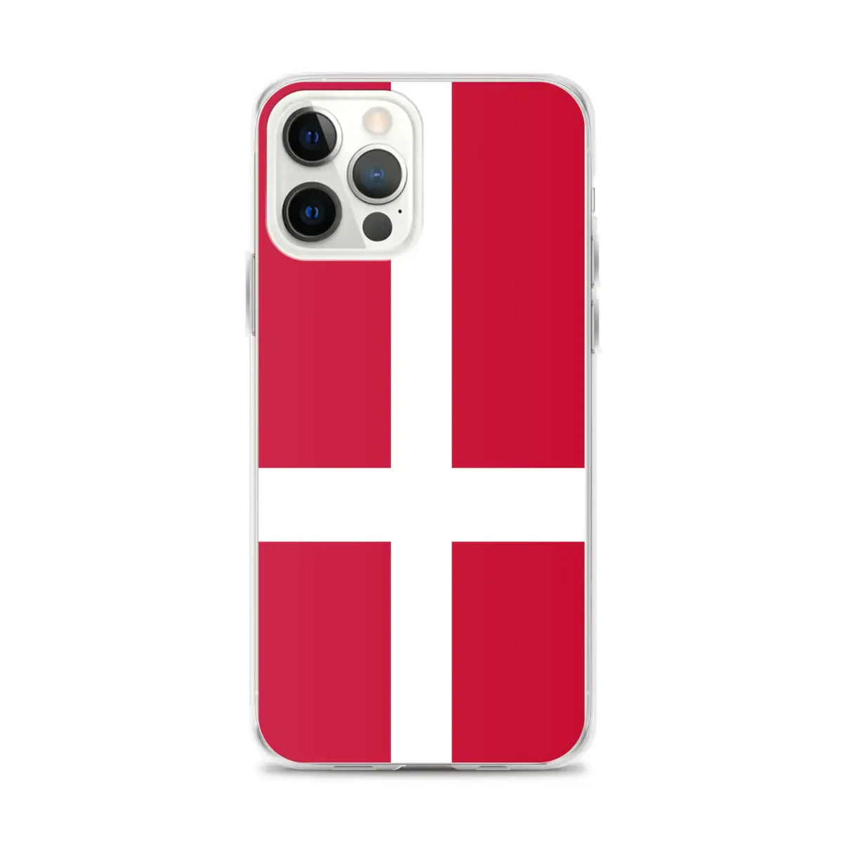 Coque iphone danemark souple motif drapeau antichoc