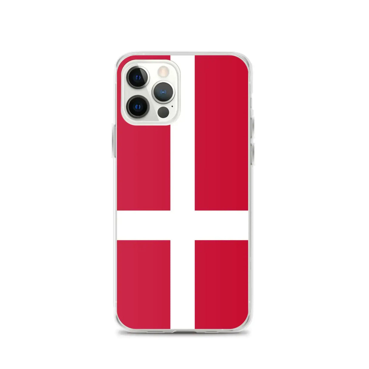Coque iphone danemark souple motif drapeau antichoc