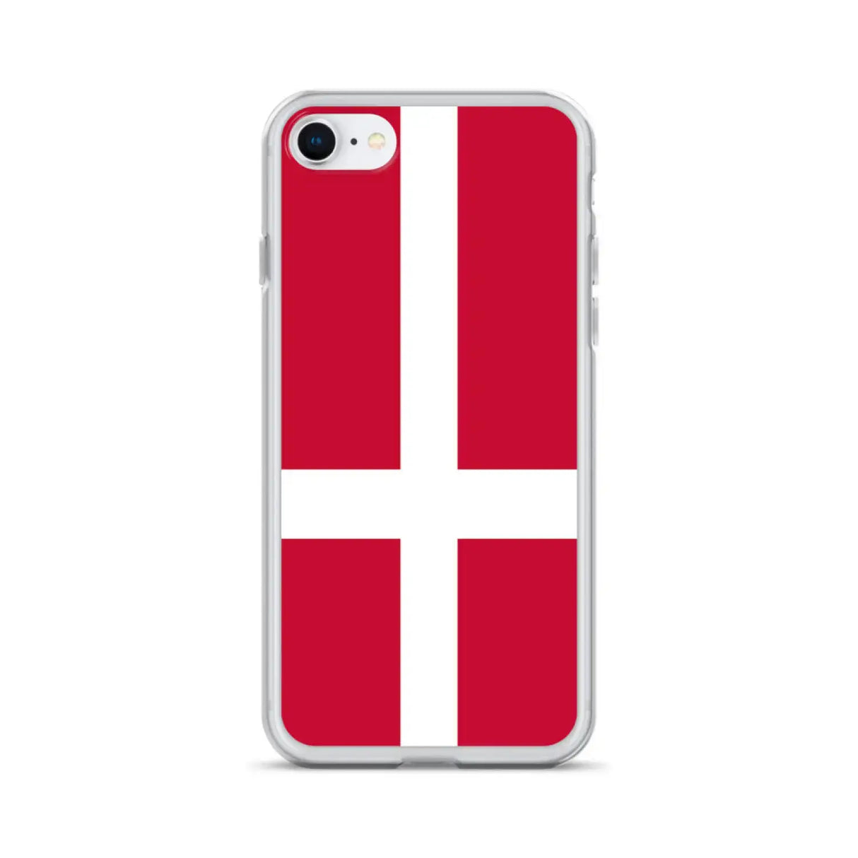Coque iphone danemark souple motif drapeau antichoc