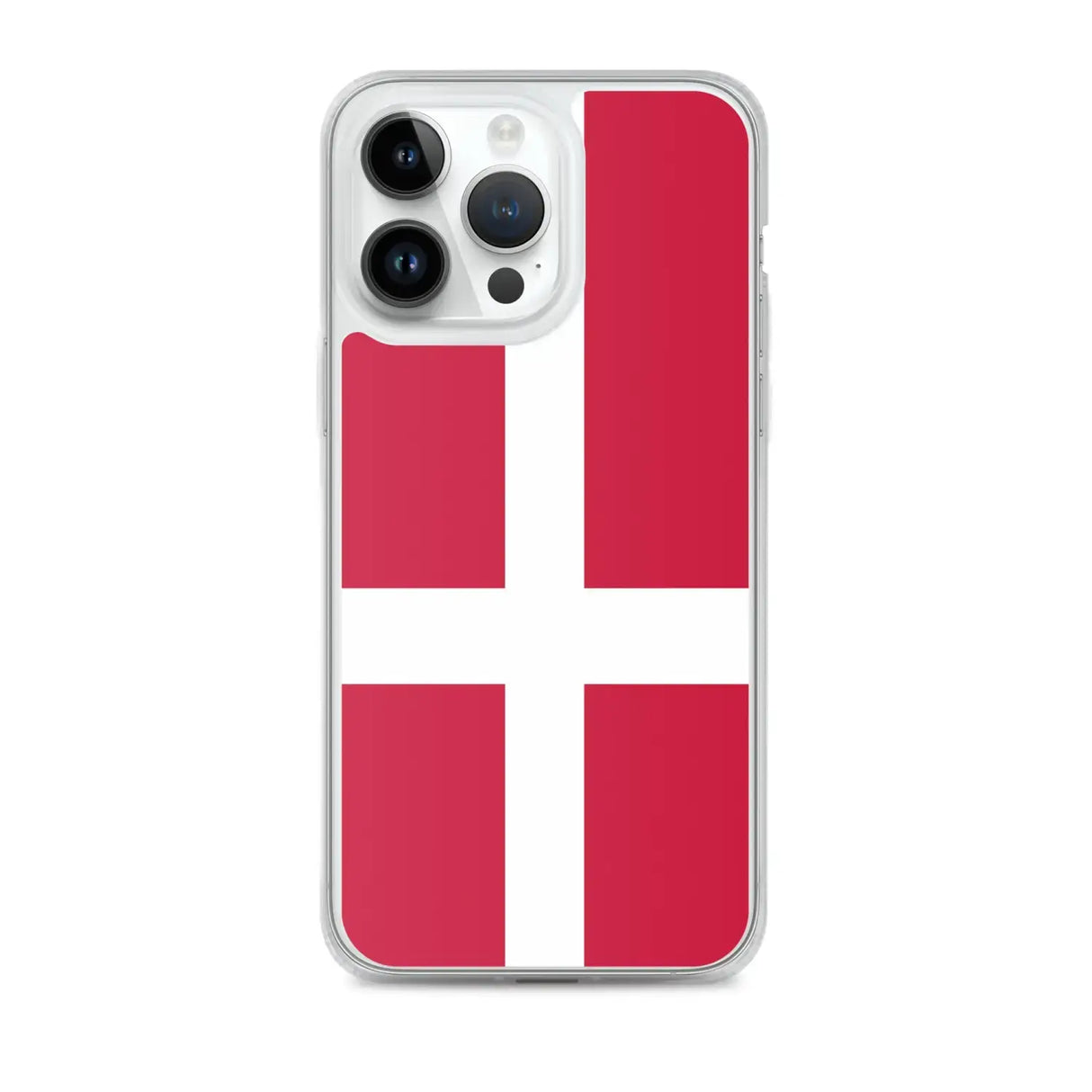 Coque iphone danemark souple motif drapeau antichoc