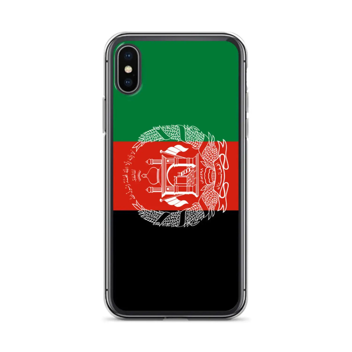 Coque iphone drapeau afghanistan souple antichoc transparente