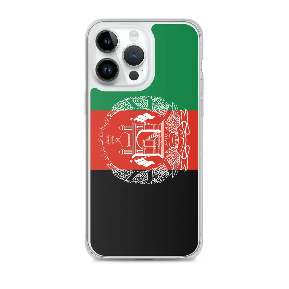 Coque iphone drapeau afghanistan souple antichoc transparente