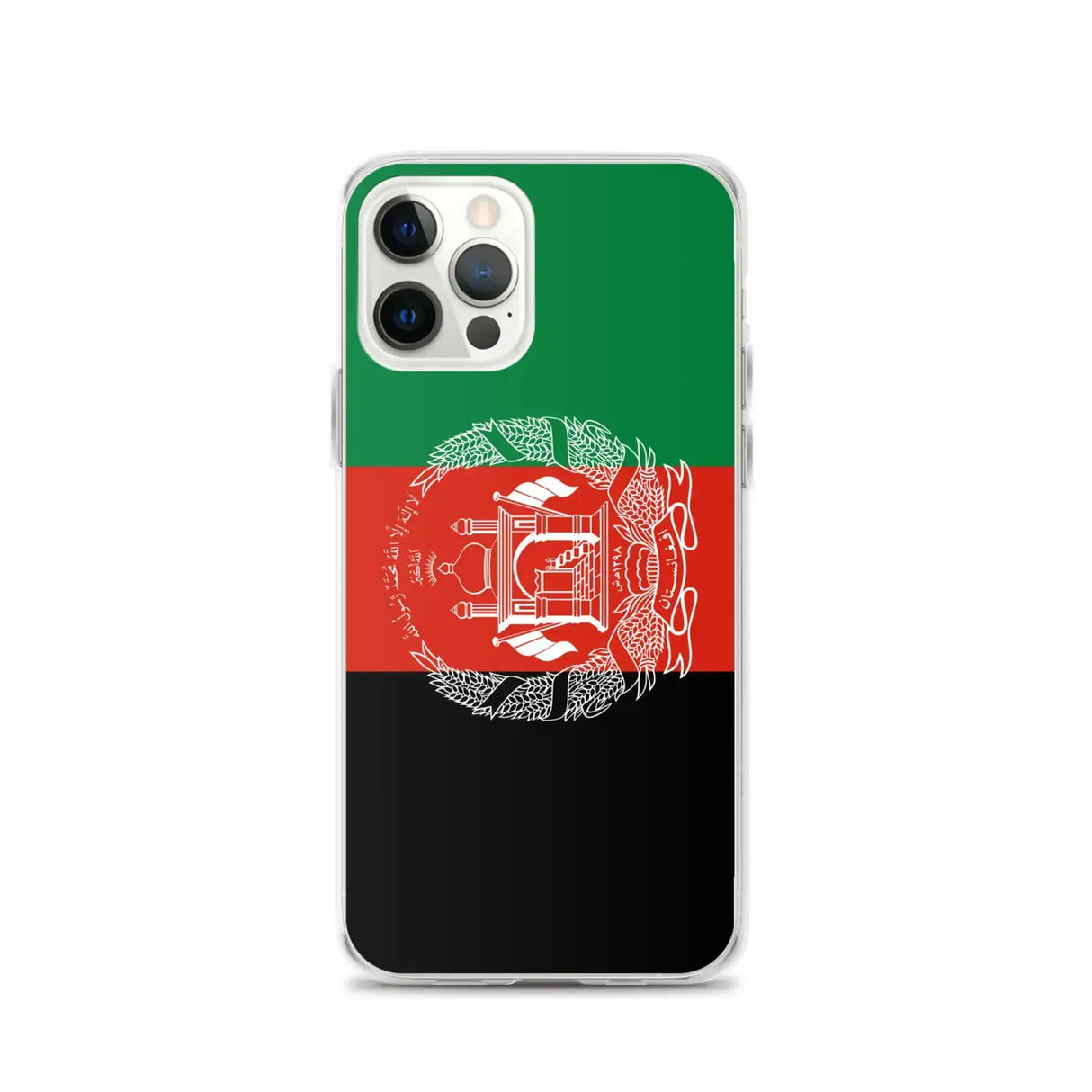 Coque iphone drapeau afghanistan souple antichoc transparente