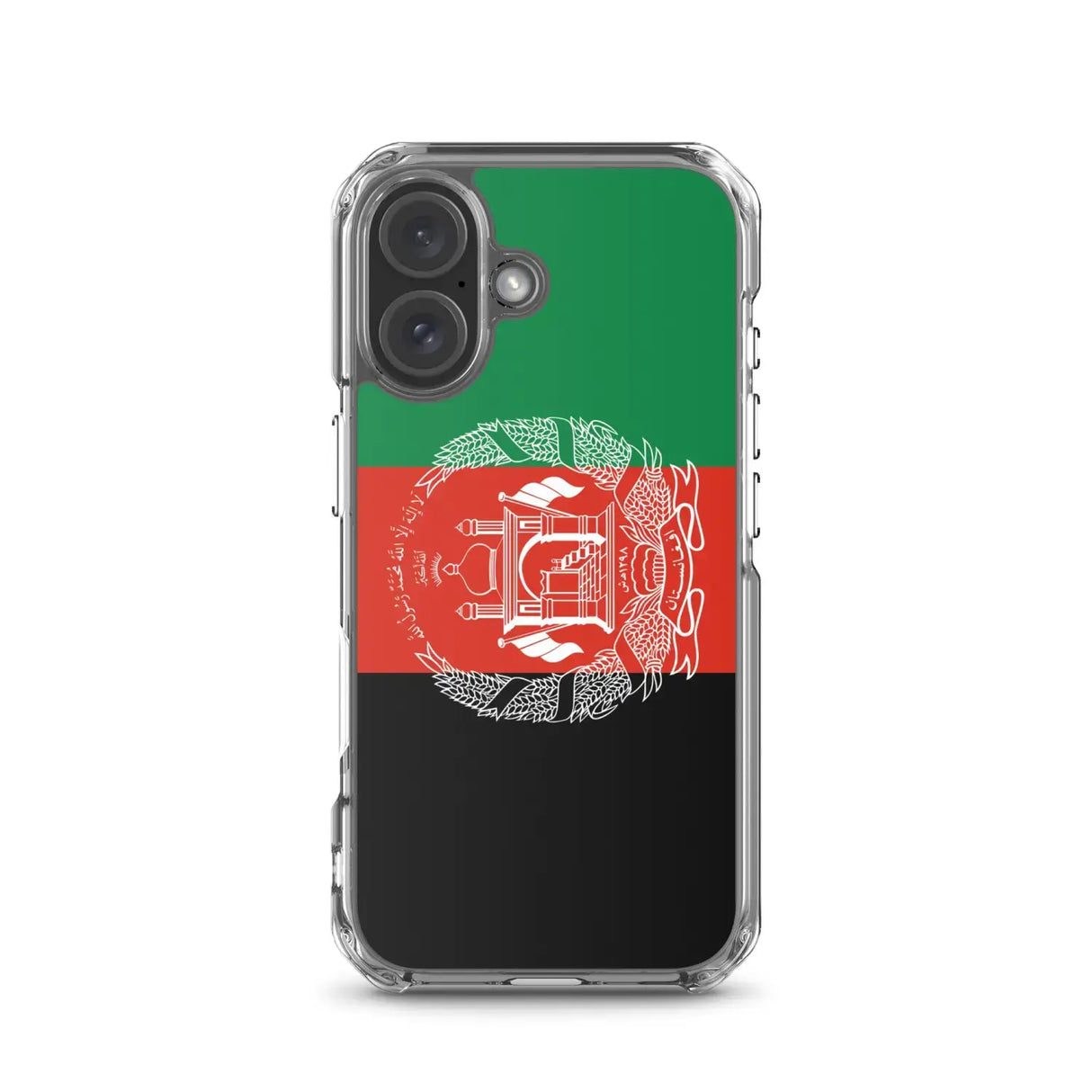 Coque iphone drapeau afghanistan souple antichoc transparente