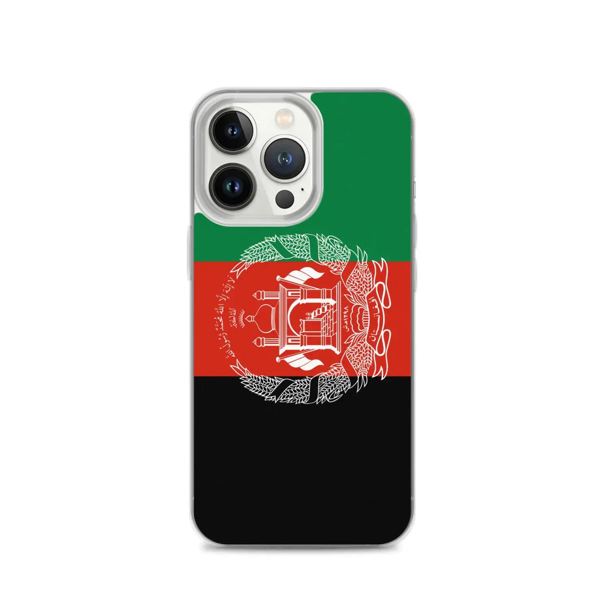 Coque iphone drapeau afghanistan souple antichoc transparente