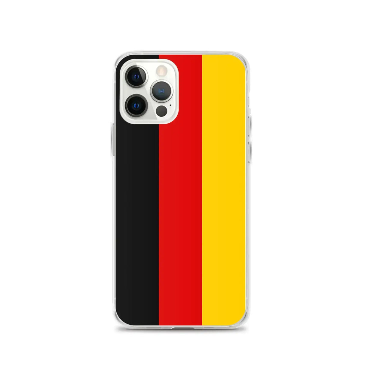 Coque iphone drapeau allemagne souple antichoc transparente