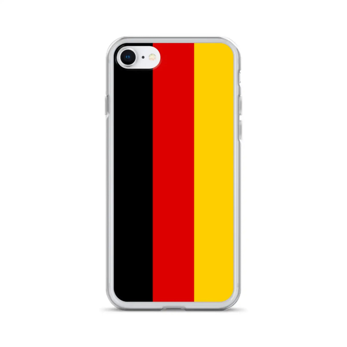 Coque iphone drapeau allemagne souple antichoc transparente