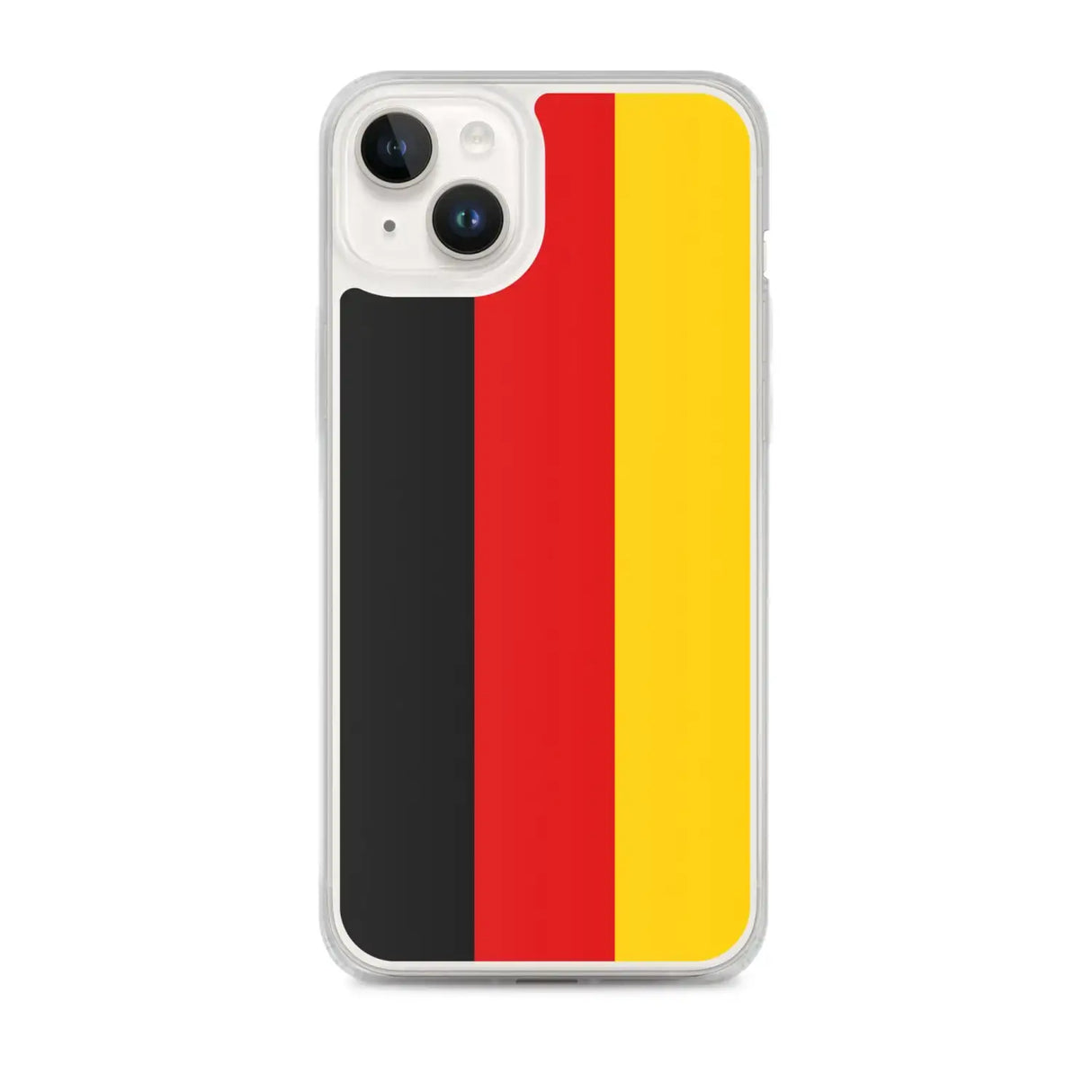 Coque iphone drapeau allemagne souple antichoc transparente