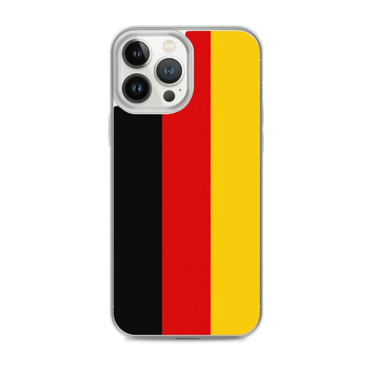 Coque iphone drapeau allemagne souple antichoc transparente