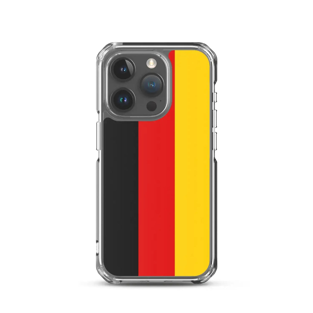 Coque iphone drapeau allemagne souple antichoc transparente