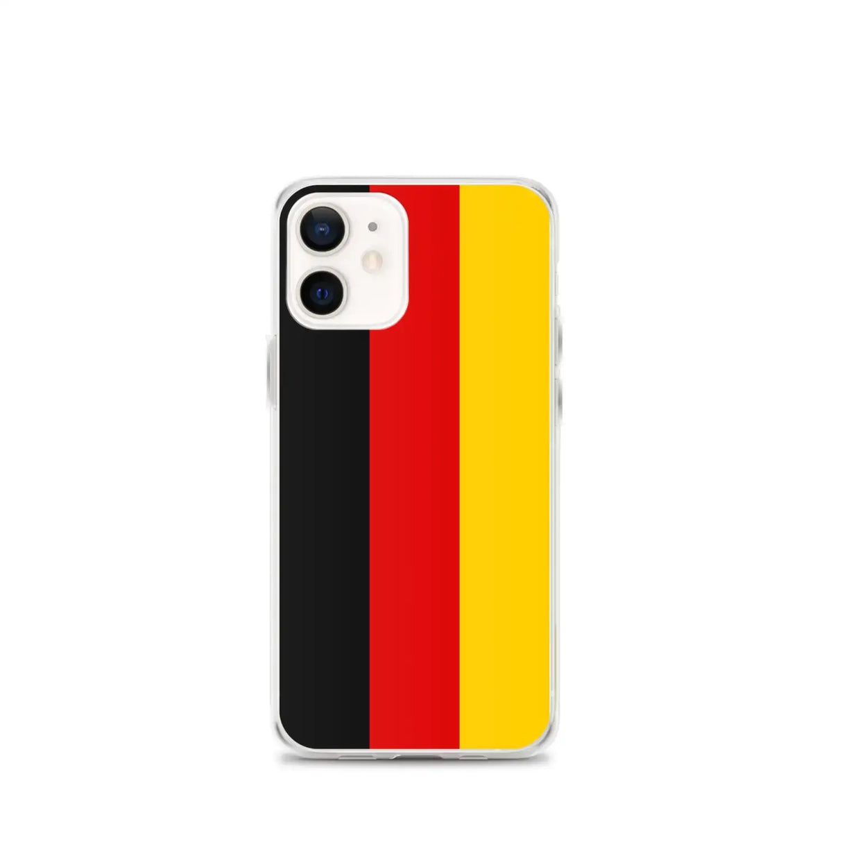 Coque iphone drapeau allemagne souple antichoc transparente