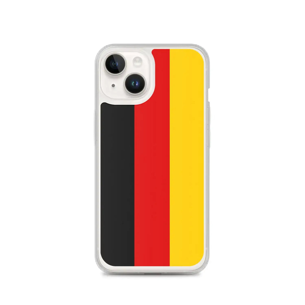 Coque iphone drapeau allemagne souple antichoc transparente