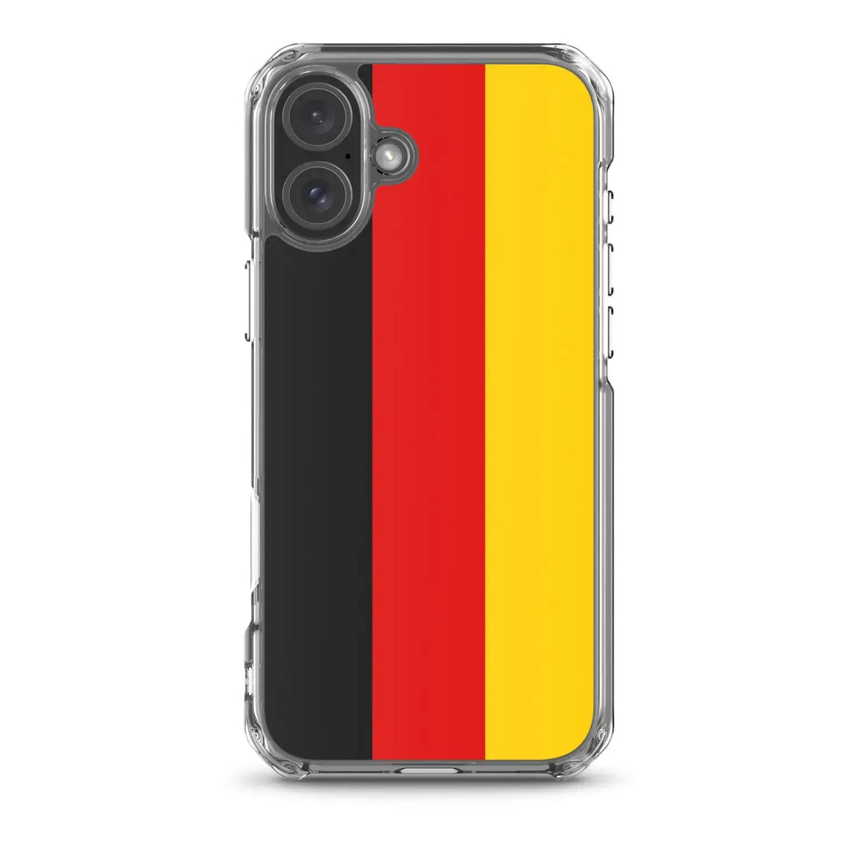 Coque iphone drapeau allemagne souple antichoc transparente