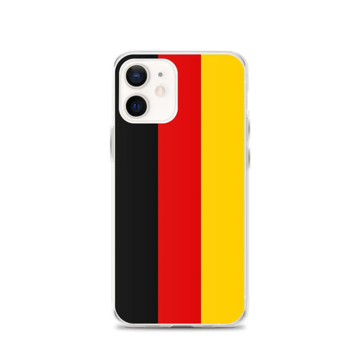 Coque iphone drapeau allemagne souple antichoc transparente