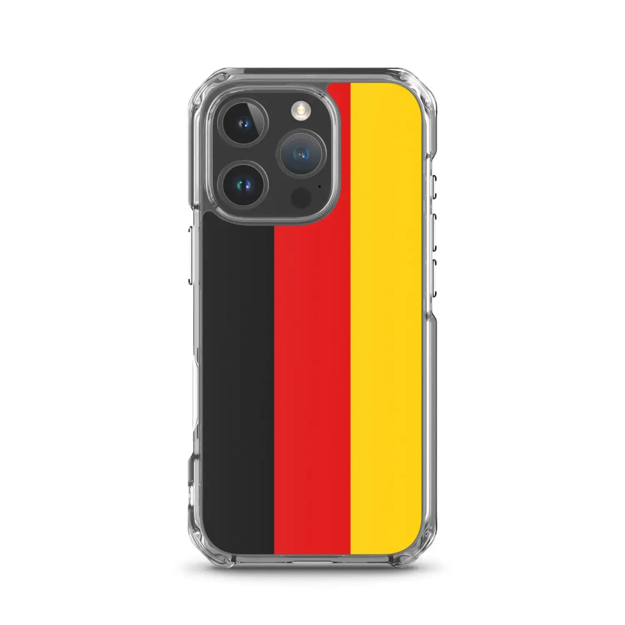 Coque iphone drapeau allemagne souple antichoc transparente