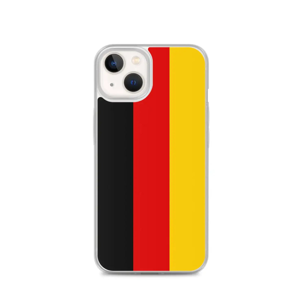 Coque iphone drapeau allemagne souple antichoc transparente