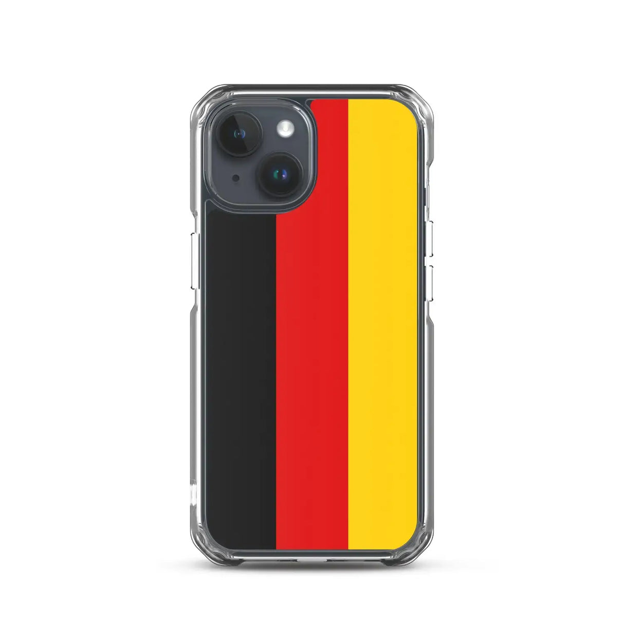 Coque iphone drapeau allemagne souple antichoc transparente