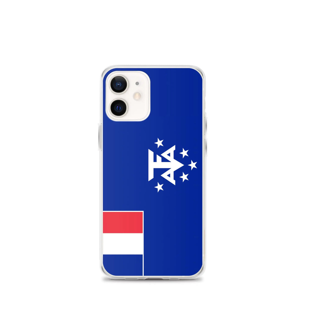 Coque iphone drapeau antarctique française souple antichoc