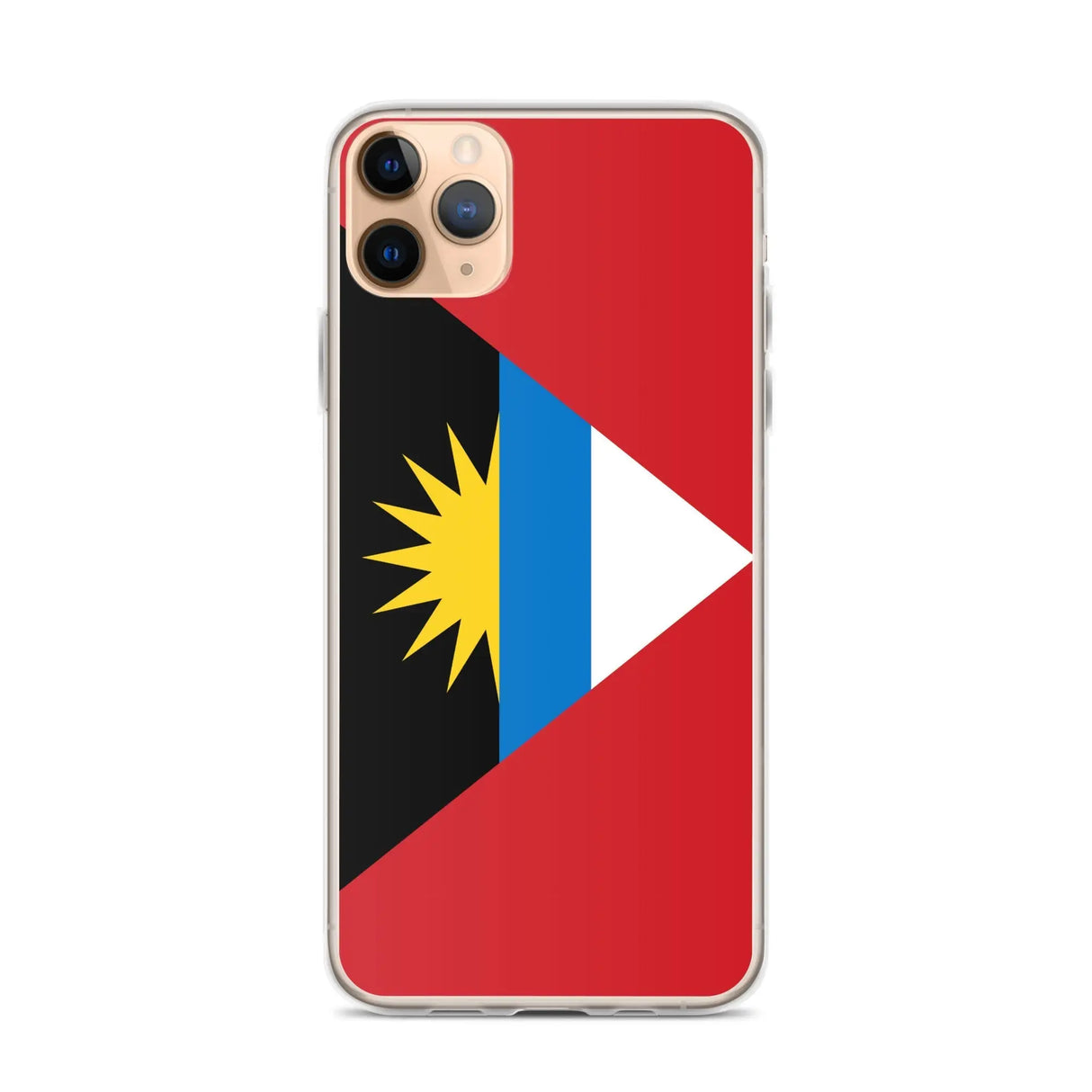 Coque iphone drapeau antigua-et-barbuda souple antichoc