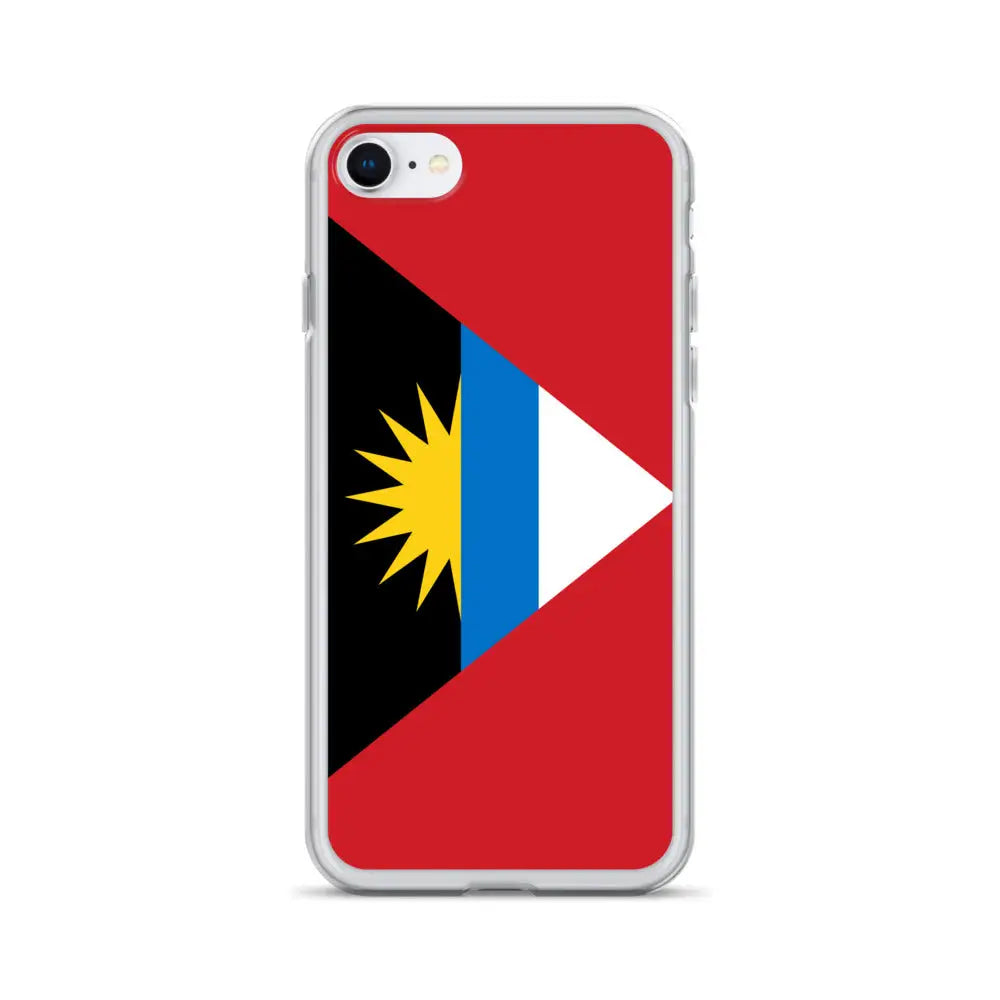 Coque iphone drapeau antigua-et-barbuda souple antichoc