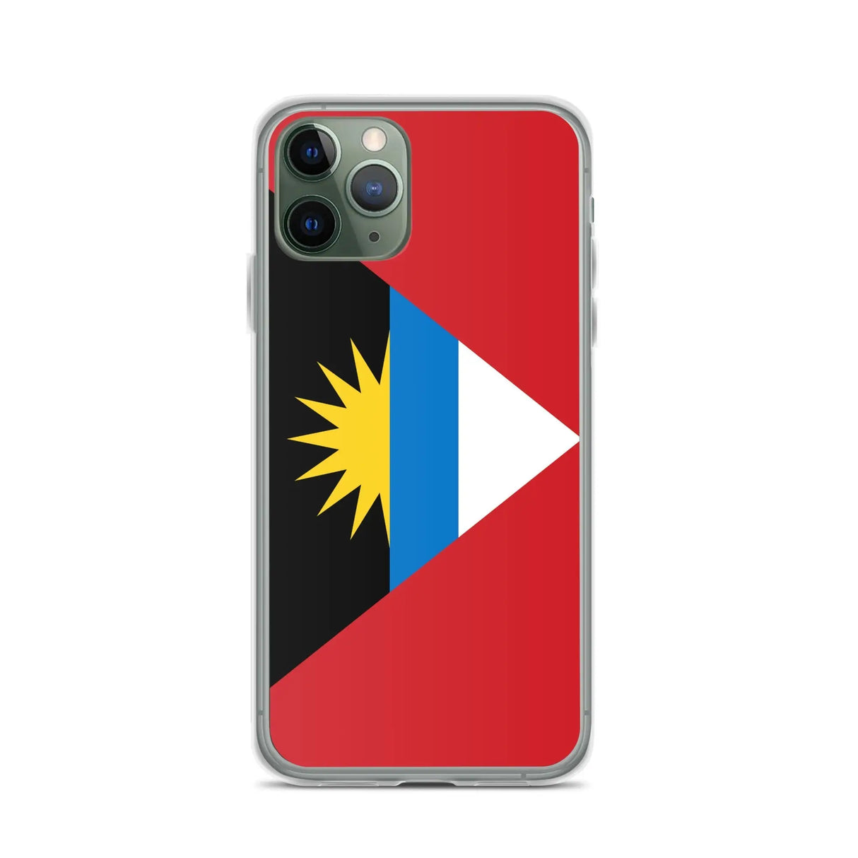 Coque iphone drapeau antigua-et-barbuda souple antichoc