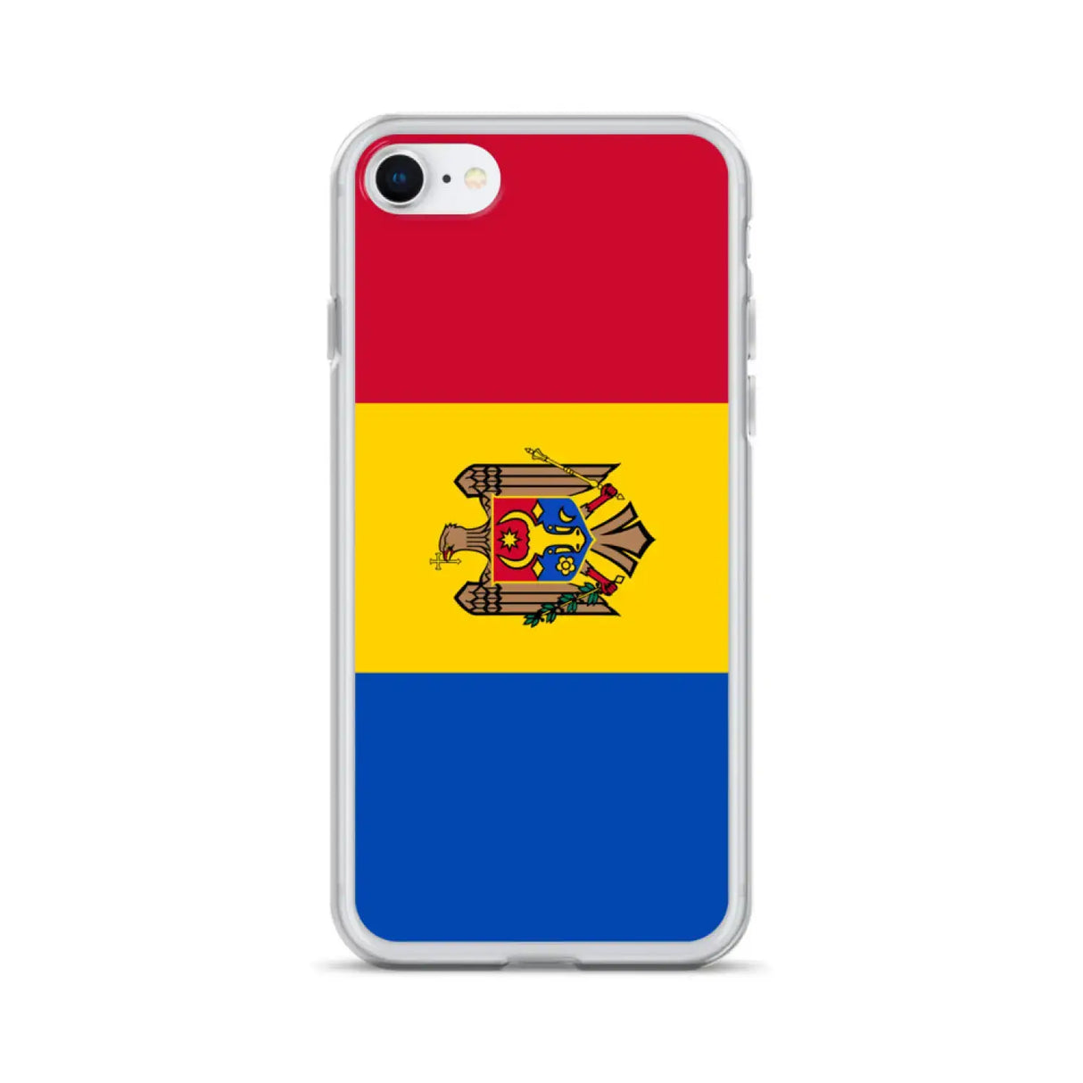 Coque iphone drapeau arménie souple antichoc transparente
