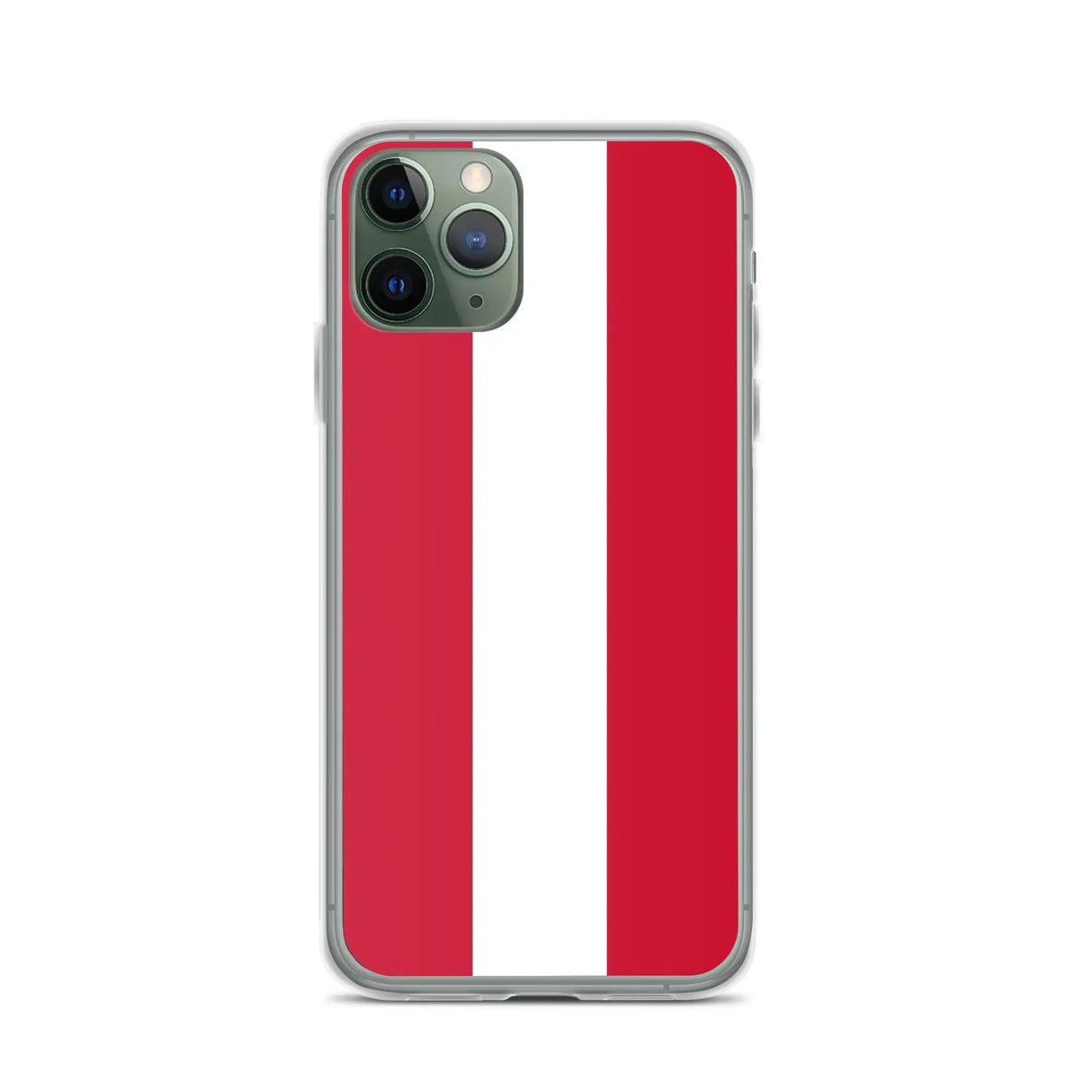 Coque iphone drapeau autriche souple résistante antichoc
