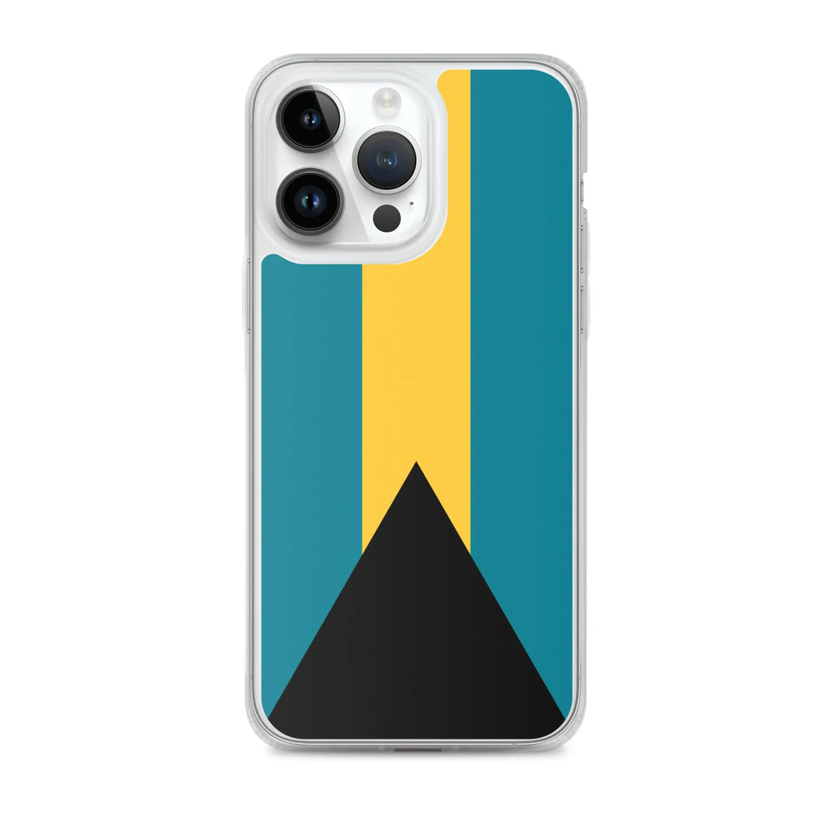 Coque iphone drapeau bahamas souple antichoc transparente