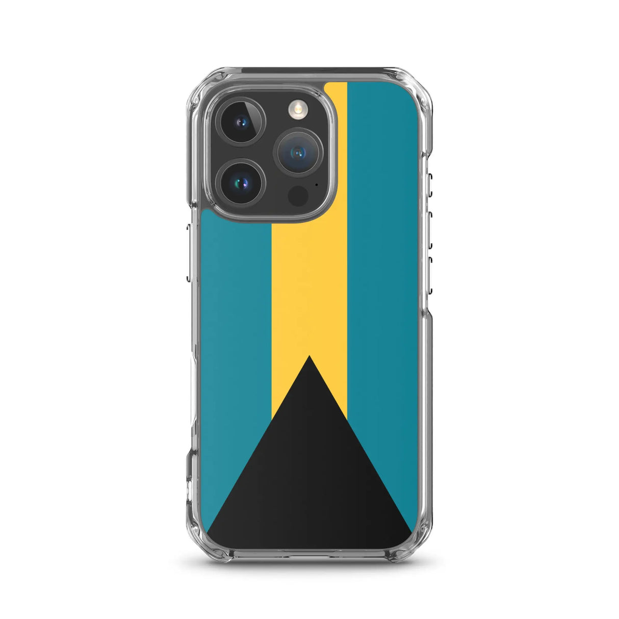 Coque iphone drapeau bahamas souple antichoc transparente