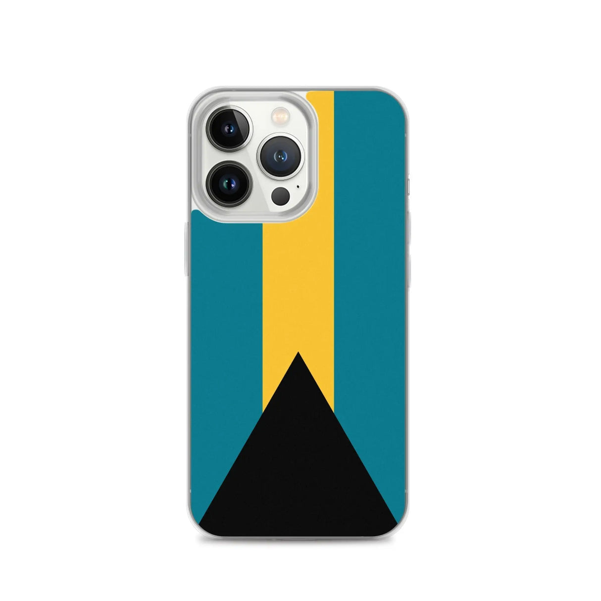 Coque iphone drapeau bahamas souple antichoc transparente