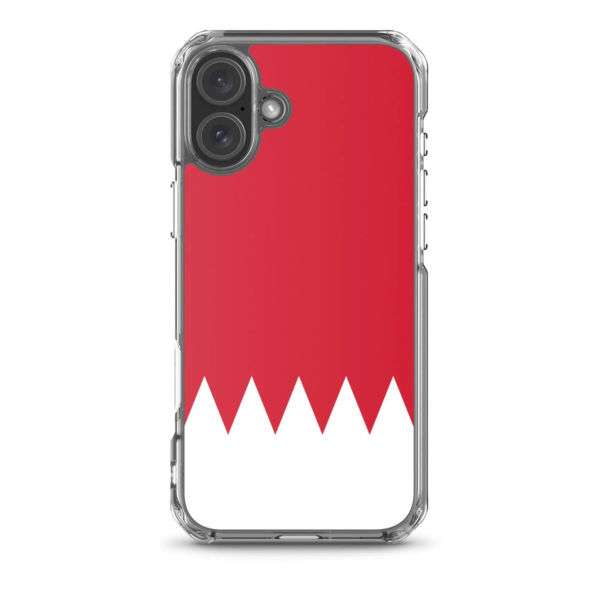 Coque iphone drapeau bahreïn souple antichoc transparente