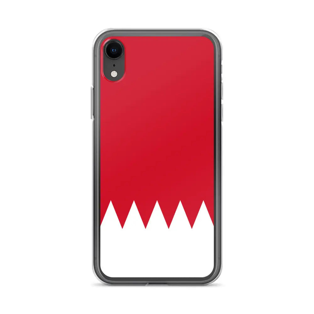 Coque iphone drapeau bahreïn souple antichoc transparente