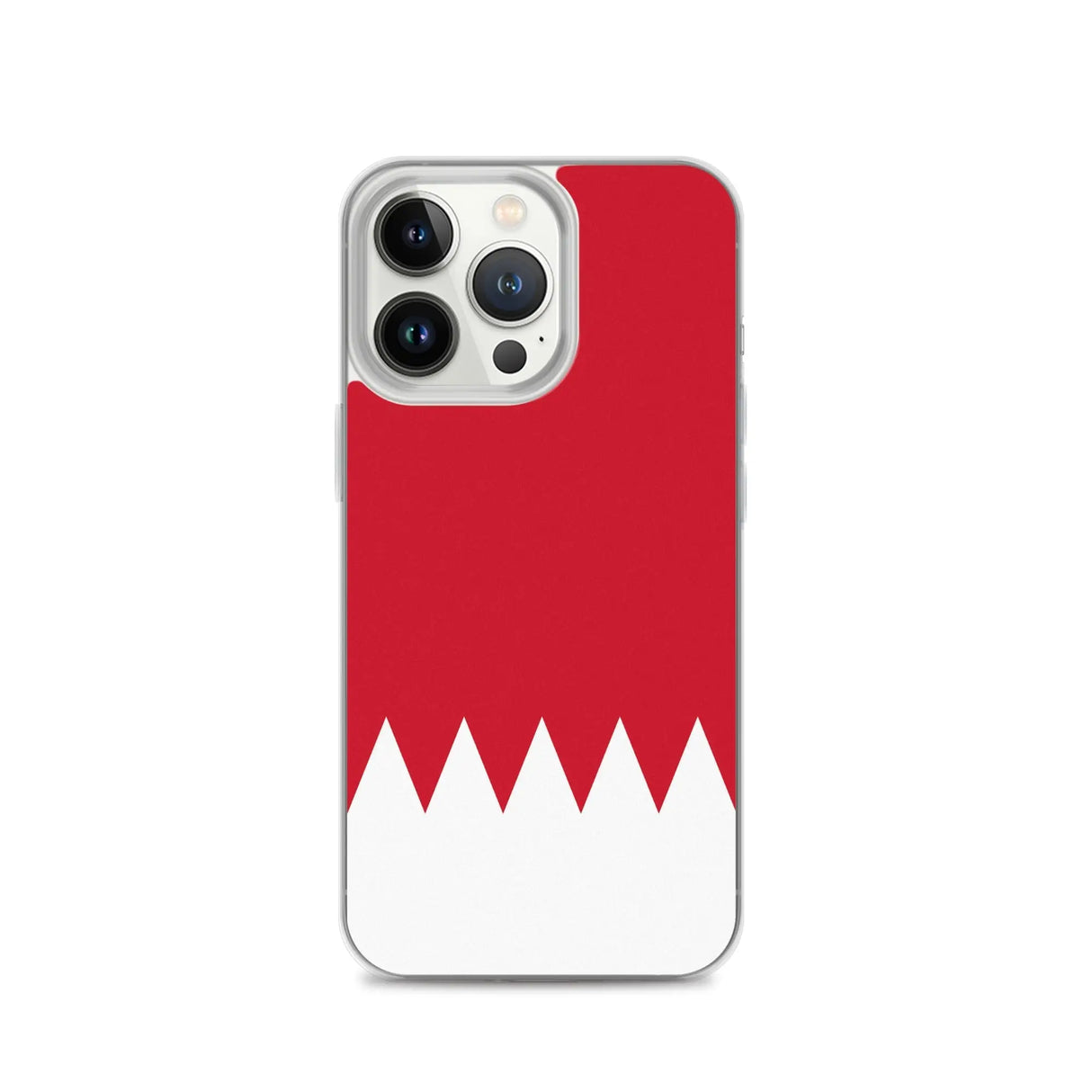Coque iphone drapeau bahreïn souple antichoc transparente