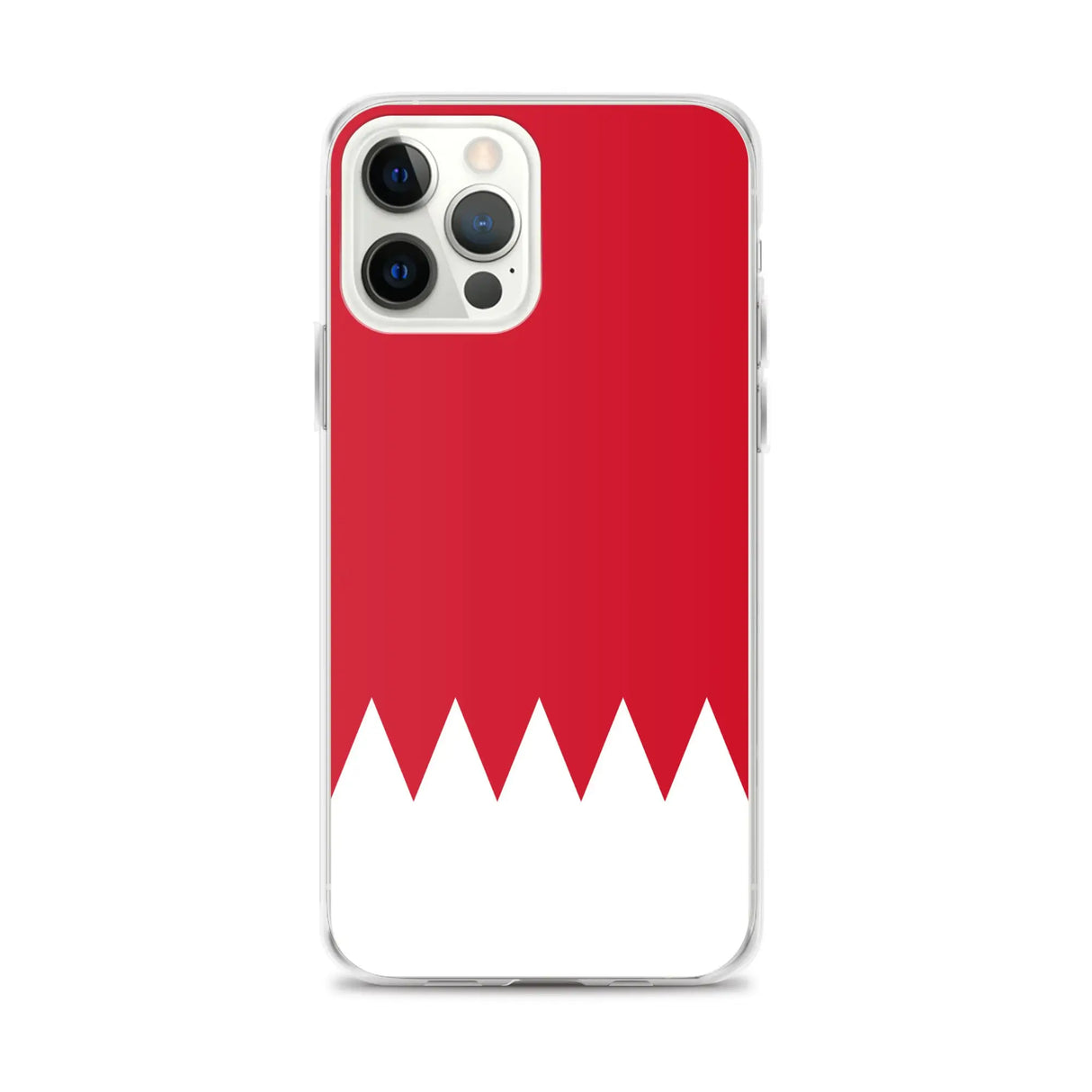 Coque iphone drapeau bahreïn souple antichoc transparente
