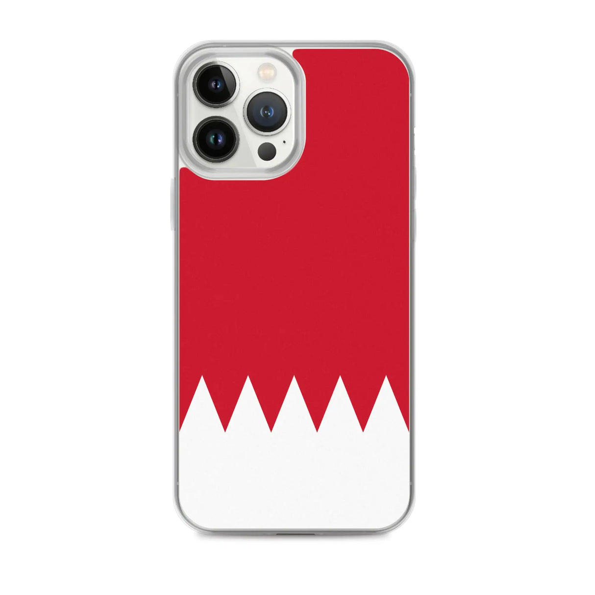 Coque iphone drapeau bahreïn souple antichoc transparente