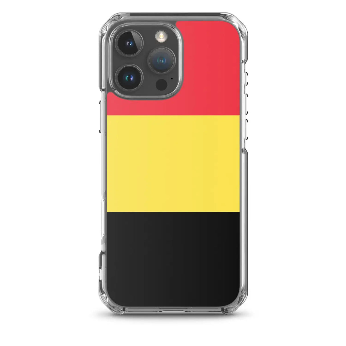 Coque iphone drapeau belgique souple résistante antichoc