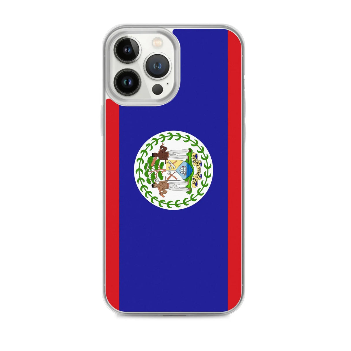 Coque iphone drapeau belize souple résistante antichoc