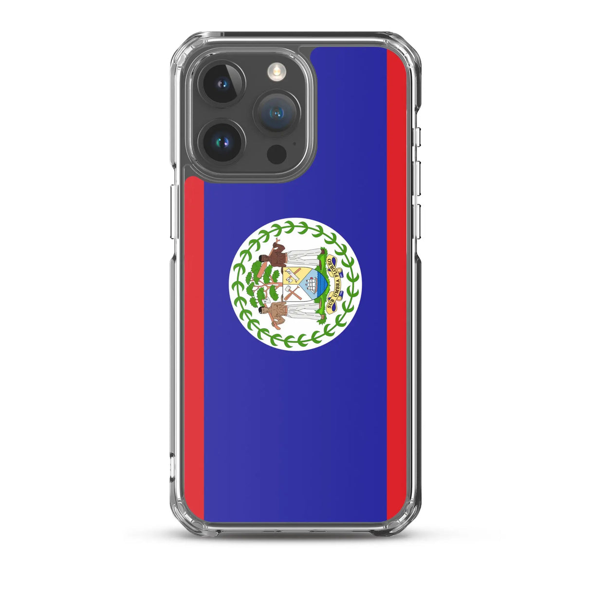 Coque iphone drapeau belize souple résistante antichoc