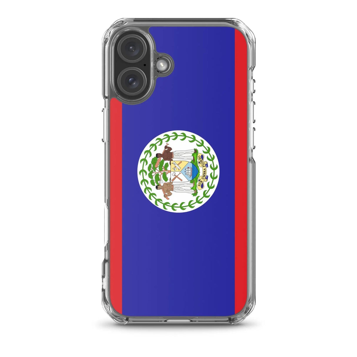 Coque iphone drapeau belize souple résistante antichoc