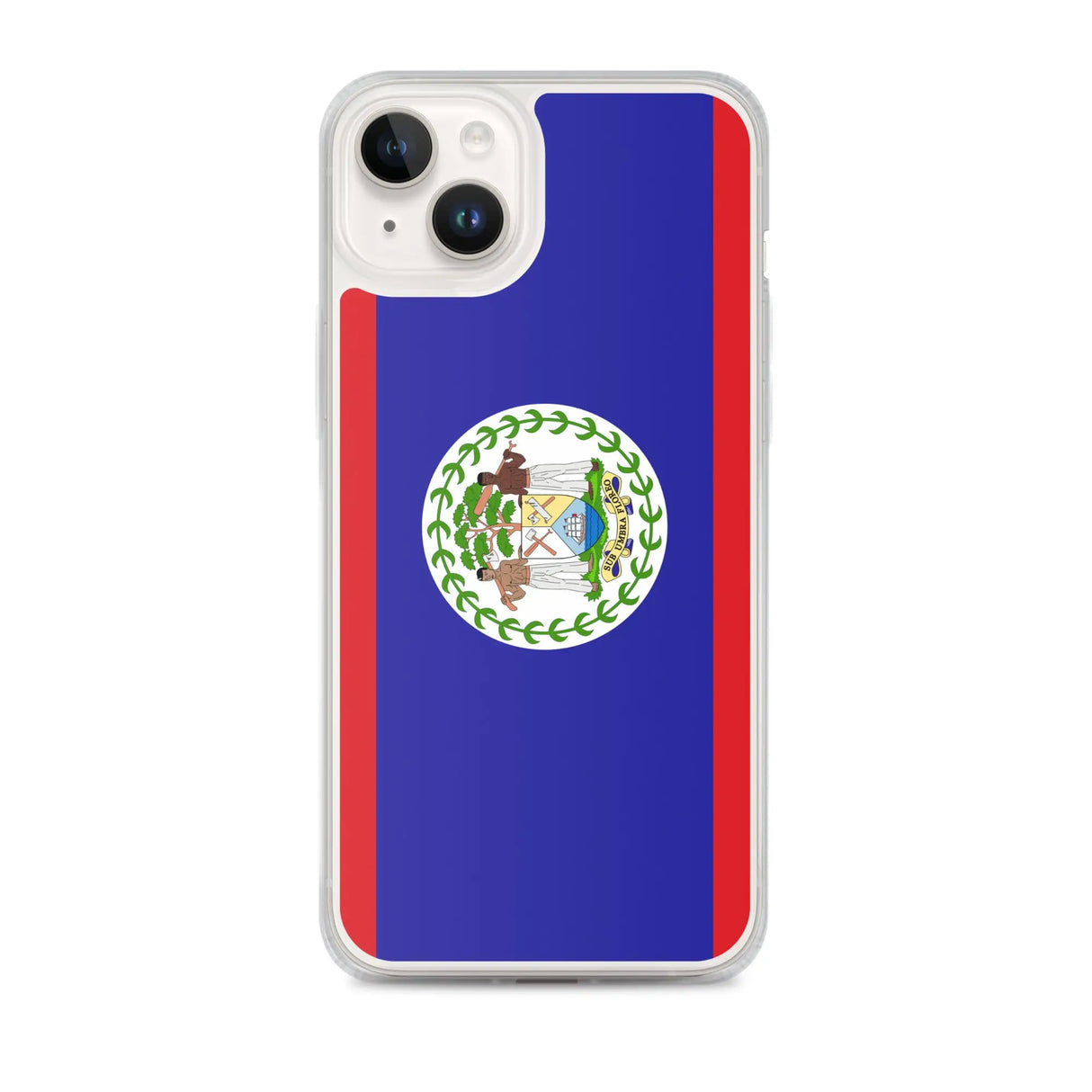 Coque iphone drapeau belize souple résistante antichoc