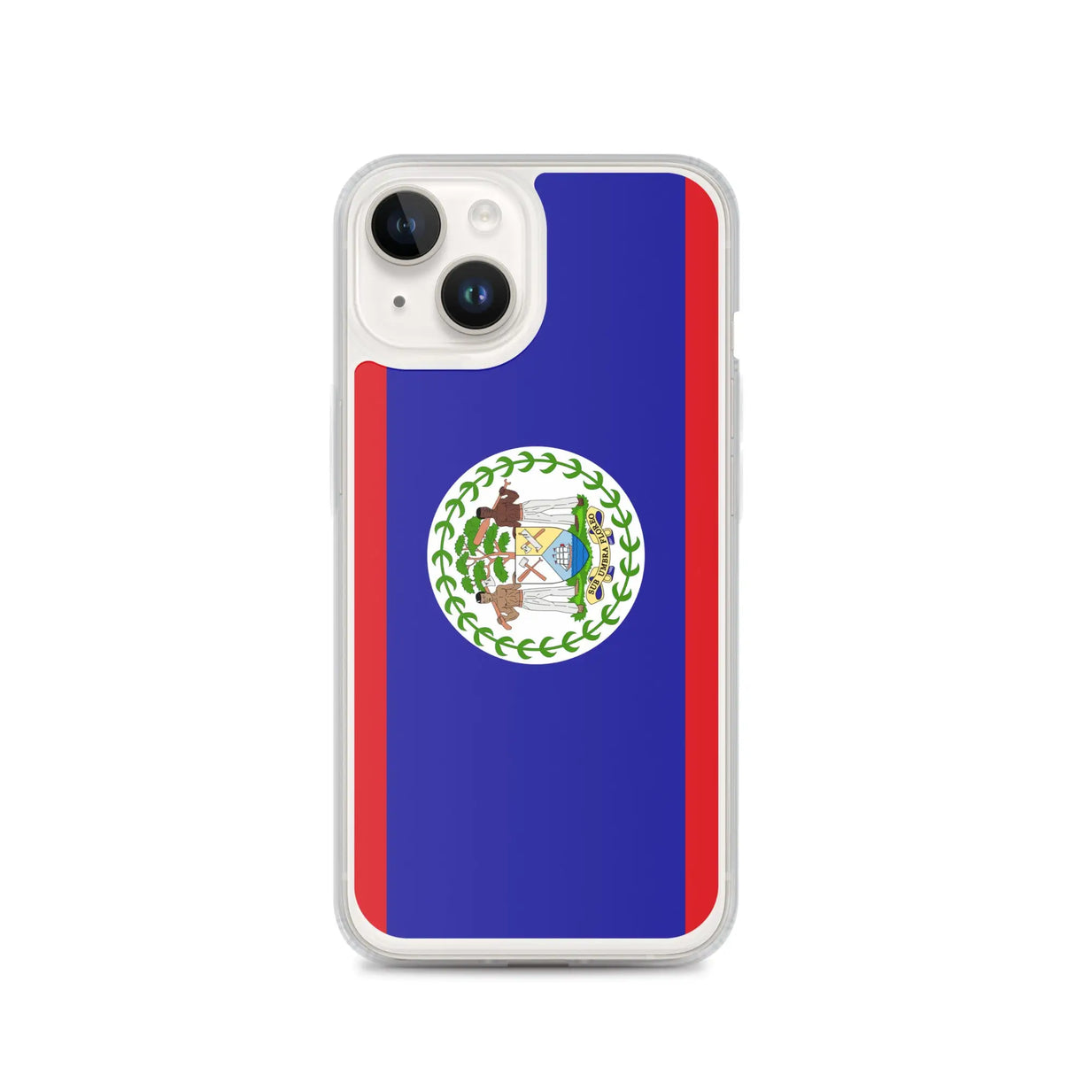 Coque iphone drapeau belize souple résistante antichoc
