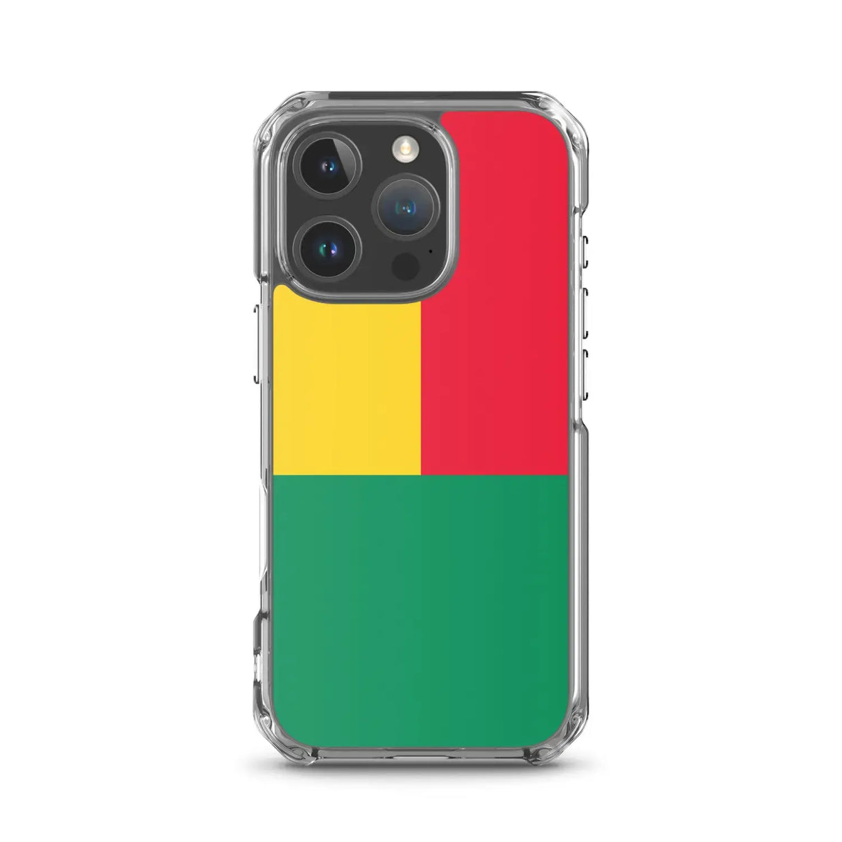 Coque iphone drapeau bénin souple résistante antichoc
