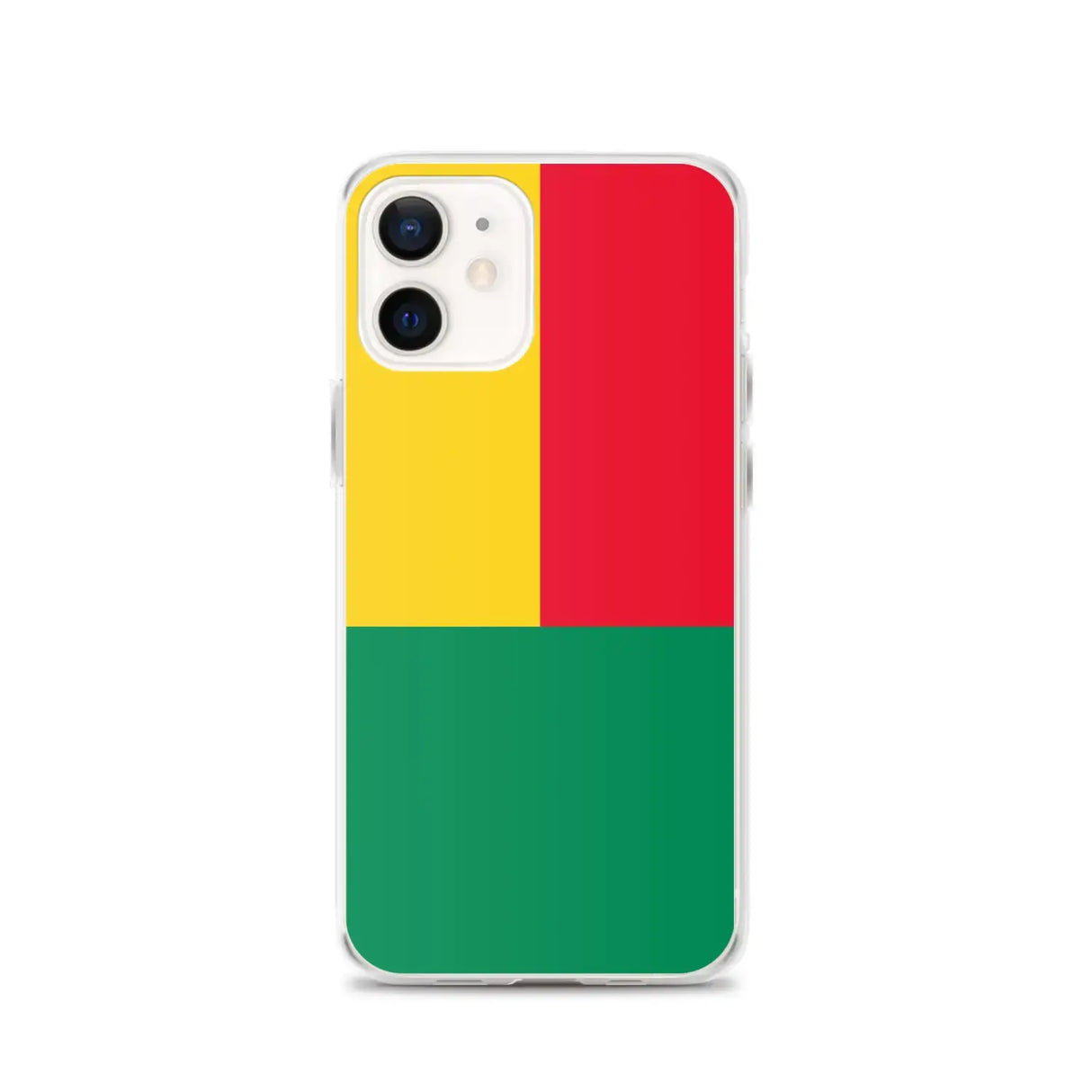 Coque iphone drapeau bénin souple résistante antichoc