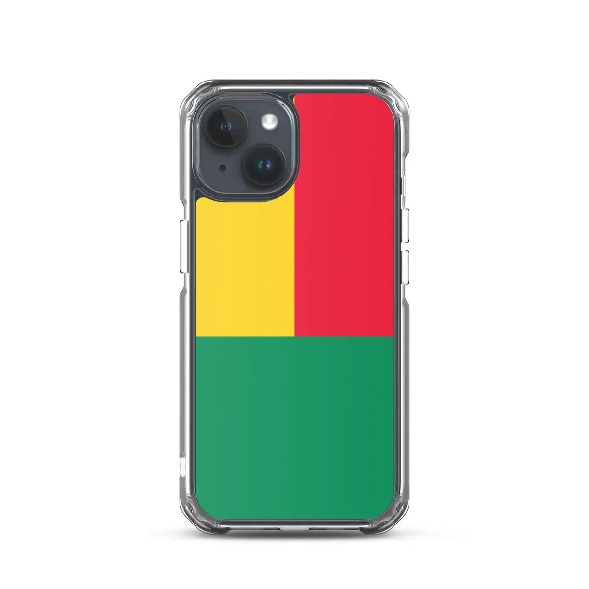 Coque iphone drapeau bénin souple résistante antichoc