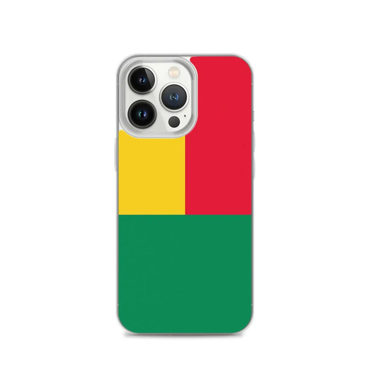 Coque iphone drapeau bénin souple résistante antichoc